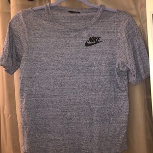 off the shoulder nike shirt